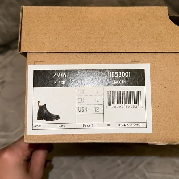 Brand New Doc Martens 1976 Boots, US Size 12 - Picture 5 of 5